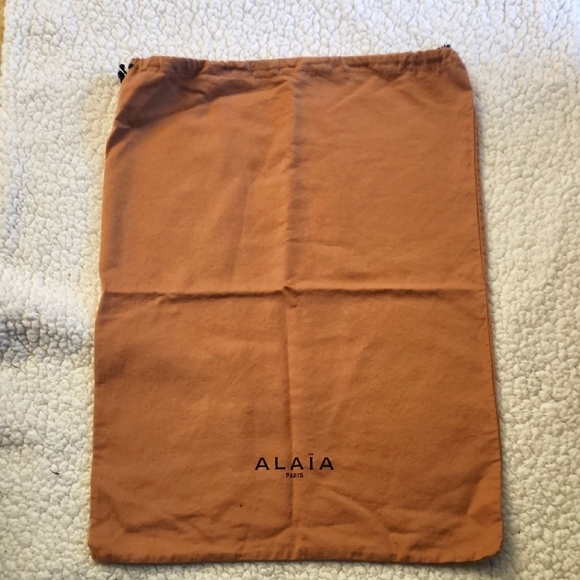 Alaïa Paris Tan Dust Bag